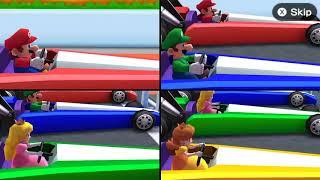 Mario Party: The Top 100 - Mario Vs Luigi Vs Peach Vs Daisy (Master COM)