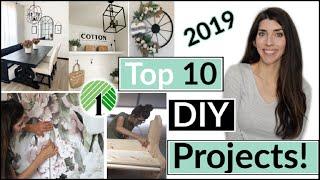 2019 My Top 10 DIY Videos | Best Dollar Tree DIYs & Room Makeover Projects | Momma From Scratch