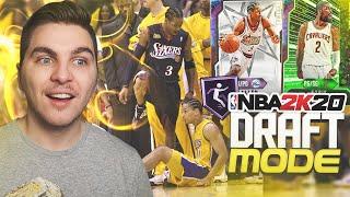 The Best BALL HANDLERS Draft! NBA 2K20 MyTeam Draft Mode