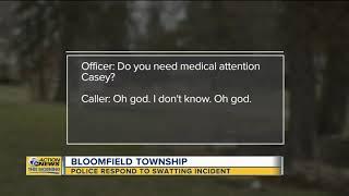 Police respond to swatting incident in Bloomfield Township