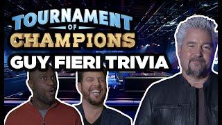 How Well Do the Tournament of Champions Competitors Know GUY FIERI? | Food Network