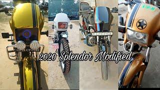 New Splendor Bike Modified Top 10 Idea's 2020 |Fact Haters