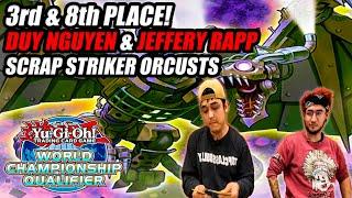 Yu-Gi-Oh! Regional Top 8 - Scrap Sky Striker Orcust Deck Profile & Combo - Duy & Jeffery Houston TX