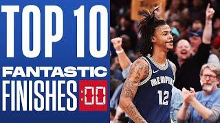 Top 10 WILD NBA ENDINGS Week 19 