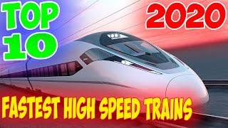 Top 10 Fastest High Speed Trains in Europe 2020