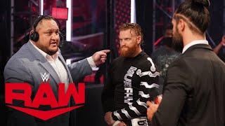 Samoa Joe stands up to Seth Rollins: Raw, Aug. 3, 2020