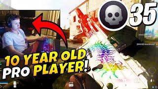 This 10 YEAR OLD PRO is BETTER Than Symfuhny! Modern Warfare Warzone Gameplay