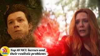 Top 10 MCU heroes and their realistic problems