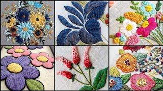 Top 10 Flower Brazilian Hand Embroidery Patterns Design 2020