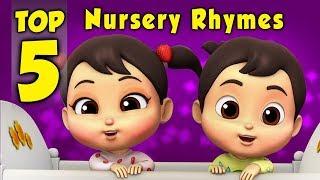 Top 5 Nursery Rhymes | Kids Songs For Children & Babies