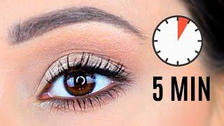 5 Minute Eye Makeup For Work, School, Everyday (Only Drugstore Products)
