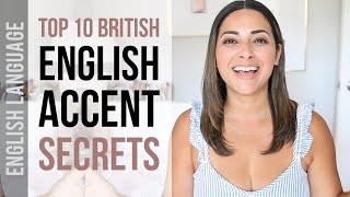 TOP 10 BRITISH ENGLISH ACCENT SECRETS FOR CORRECT PRONUNCIATION | Ysis Lorenna