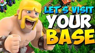 coc live base visiting let's visit your base & pro attacks