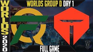 FlyQuest vs Top Esports Full - Worlds 2020 Group D Day 1 - LoL World Championship - FLY vs TES