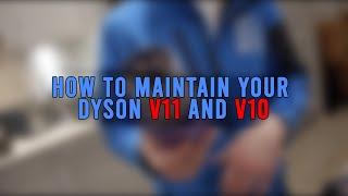 TOP *5* MAINTENANCE TIPS FOR THE DYSON V11 AND V10 - FIND FAULTS AND *MOST COMMON* PROBLEMS