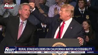 FIGHTING FOR FARMERS: Trump remarks at Rural Stakeholders on CA water accessibility