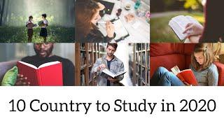 Top 10 Country to Study in 2020 | Which is the World Number One Country to Study?