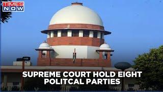 2020 Bihar Polls: Supreme Court pulls up eight political parties 'Guilty' of contempt of court