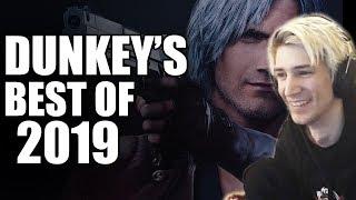 xQc Reacts to Dunkey's Best of 2019