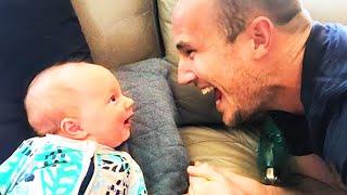 Funny Baby And Daddy - Awesome moments