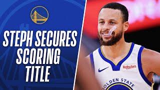 Steph DROPS 46 PTS to Lead GSW to #8 Seed! 