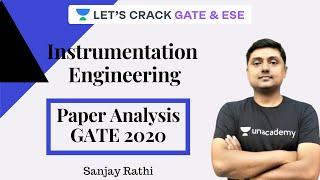 GATE 2020 Paper Analysis | Instrumentation Engineering | Sanjay Rathi
