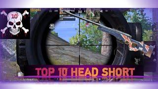 PUBG TOP 10 HEAD SHOT BY SCAM OP