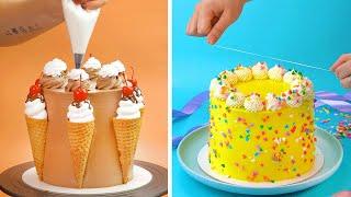 Top 10 Amazing Colorful Cake Decorating Ideas | So Yummy Cake Decorating Recipes