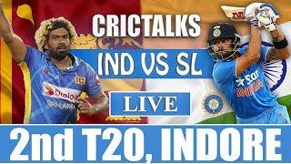 Live: IND Vs SL 2nd T20 | Live Scores and Commentary | 2019 Series