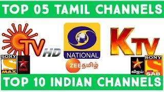 Week 16 TRP Released||Top 5 Tamil Channels||Top 10 Indian Channels