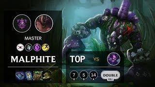 Malphite Top vs Kennen - KR Master Patch 10.5