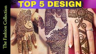 Top 5 Best mehndi design - new mehndi design 2021 simple back hand fingers !TheFashion Collection