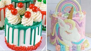 Top 10 Easy Cake Decorating Ideas | Beautiful Birthday Cake Decorating Compilation |