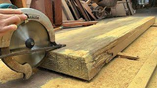 Ingenious Woodworking Skill Of Young Worker, Modern Woodworking Machines Work Extreme Fast Ever Seen