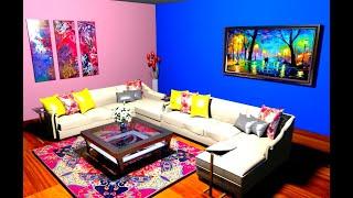 TOP 140 Living Room Color Combination ideas | BEST PAINT COLOUR FOR LIVING ROOM WALLS 2019