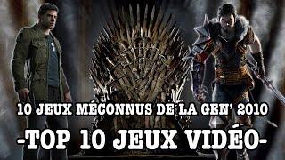 Mon top 10 des jeux méconnus de la décennie 2010-2019.