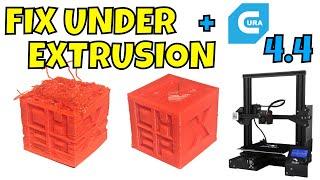 Fix Under Extrusion on Ender 3 - Plus Cura 4.4 Plugin