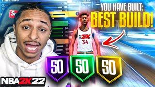 OVER POWERED POINT GUARD BUILD IN NBA 2K22! BEST BUILD FOR SHOOTING & DRIBBLING