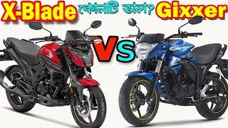 Honda X Blade Vs Suzuki Gixxer Bike Comparison and Price