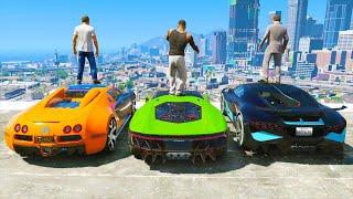 GTA 5 Stealing Super Cars with Franklin #5 (GTA 5 Stealing Expensive Cars)