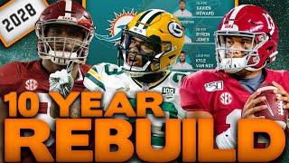 10 Year Dolphins Rebuild! Rebuilding The Miami Dolphins! Madden 20 Rebuild!