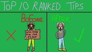 The Greatest Top 10 Ranked League Of Legends Tips