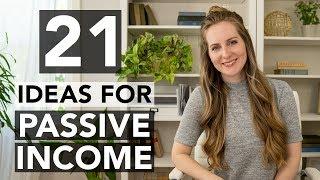 21 Ways to Make Passive Income