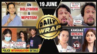 Kangana Investigates Sushant' Case, Sutapa Sikdar EMOTIONAL, Alia VS Kangana | Top 10 News