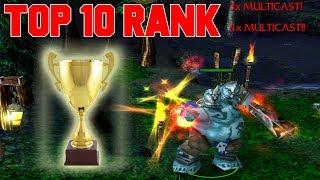 DOTA OGRE MAGI vs. TOP 10 (SUPPORT IN HIGH SKILLED GAME)