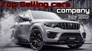 Top 10 most Selling Cars Company in india | Top selling cars company in july 2022