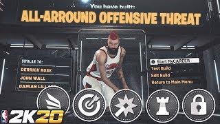 I Created the RAREST DEMIGOD BUILD in NBA2K20 