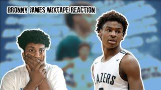 Reacting to BRONNY JAMES BALL IS LIFE FRESHMAN MIXTAPE *Top 10 PG*