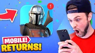 The *RETURN* of Fortnite Mobile!