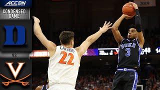 Duke vs. Virginia Condensed Game | 2019-20 ACC Men's Basketball